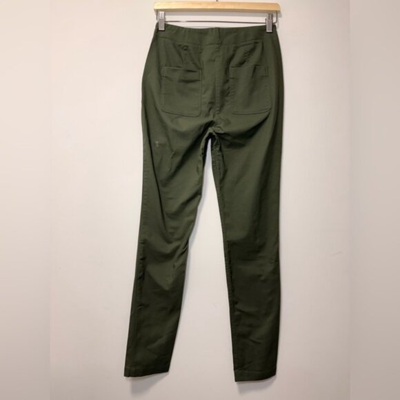 Kit and Ace New Height Olive Green Straight-Leg Pants size 4 - Picture 2 of 9